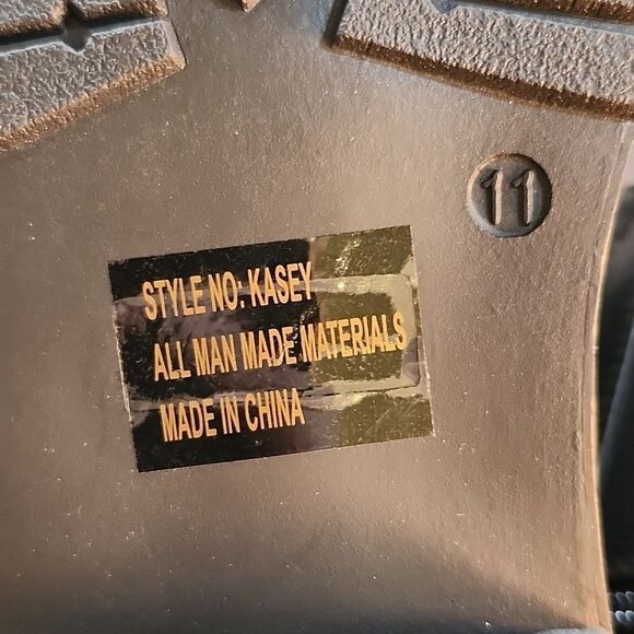 BRAND NEW SHOE LAND KASEY WOMEN'S ANKLE LACE-UP MILITARY COMBAT BOOT MID CALF - Picture 14 of 16